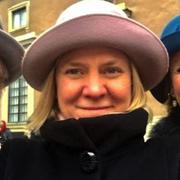 Helene Hellmark Knutsson, Magdalena Andersson och Åsa Regnér.