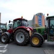 Traktorprotest i Bryssel på måndagen