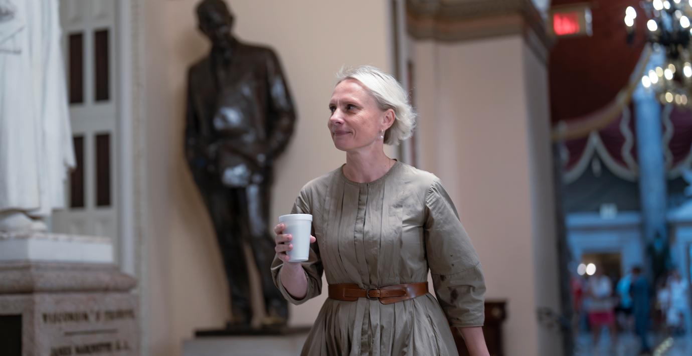 Den republikanska kongressledamoten Victoria Spartz från Indiana. 