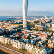 Malmö var det storstadsområde som såg störst nedgång i september.