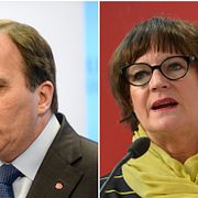 Stefan Löfven och Annelie Nordström, Kommunals ordförande