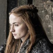 Sophie Turner som Sansa i Game of thrones.