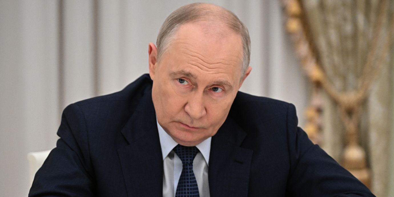 Rysslands president Vladimir Putin.