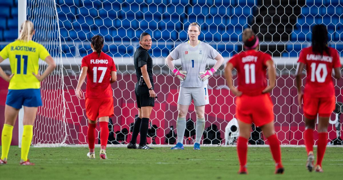 Just nu: Kanada kvitterar till 1-1 från straffpunkten