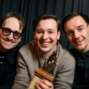 Jakob Norrgård i mitten.