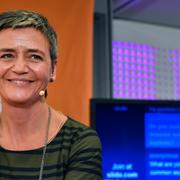 EU:s konkurrenskommissionär Margrethe Vestager. Arkivbild