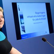 Infrastrukturminister Catharina Elmsäter-Svärd.