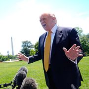 Trump på tisdagen.