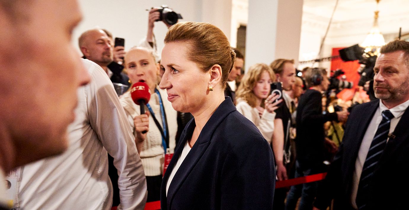 Mette Frederiksen, partiledare för Socialdemokratiet och dansk statsminister.