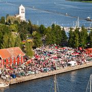 Hamnen i Nyköping.