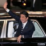 Japans premiärminister Shinzo Abe. 