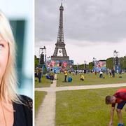 Anna Hedh, Svensk polis på plats i Paris.