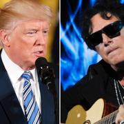 Donald Trump och Neal Schon.