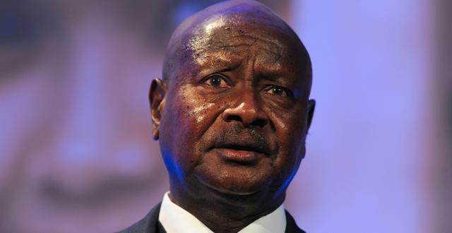 Ugandas president Yoweri Museveni.  Carl Court / POOL AFP
