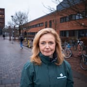 Centerpartiets ordförande Elisabeth Thand Ringqvist.