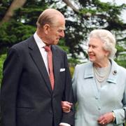 Prins Philip och drottning Elizabeth.