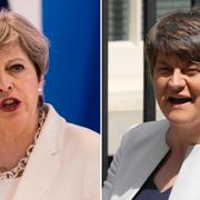 Theresa May & Arlene Foster