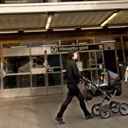 Hässelby gårds tunnelbanestation.