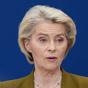 EU-kommissionens ordförande Ursula von der Leyen.