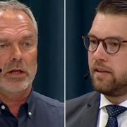 Jan Björklund (L) och Jimmie Åkesson (SD).