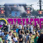 Bild från festivalen Pinkpop i Nederländerna. 