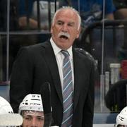 Joel Quenneville i Florida Panthers bås.