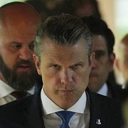 USA:s försvarsminister Pete Hegseth.