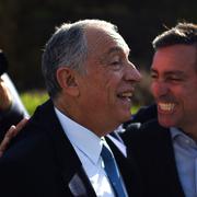 Marcelo Rebelo de Sousa kramar om sin son.