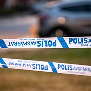 Polisavspärrning. Arkivbild.