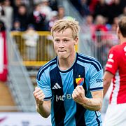 Djurgårdens Bo Hegland jublar.