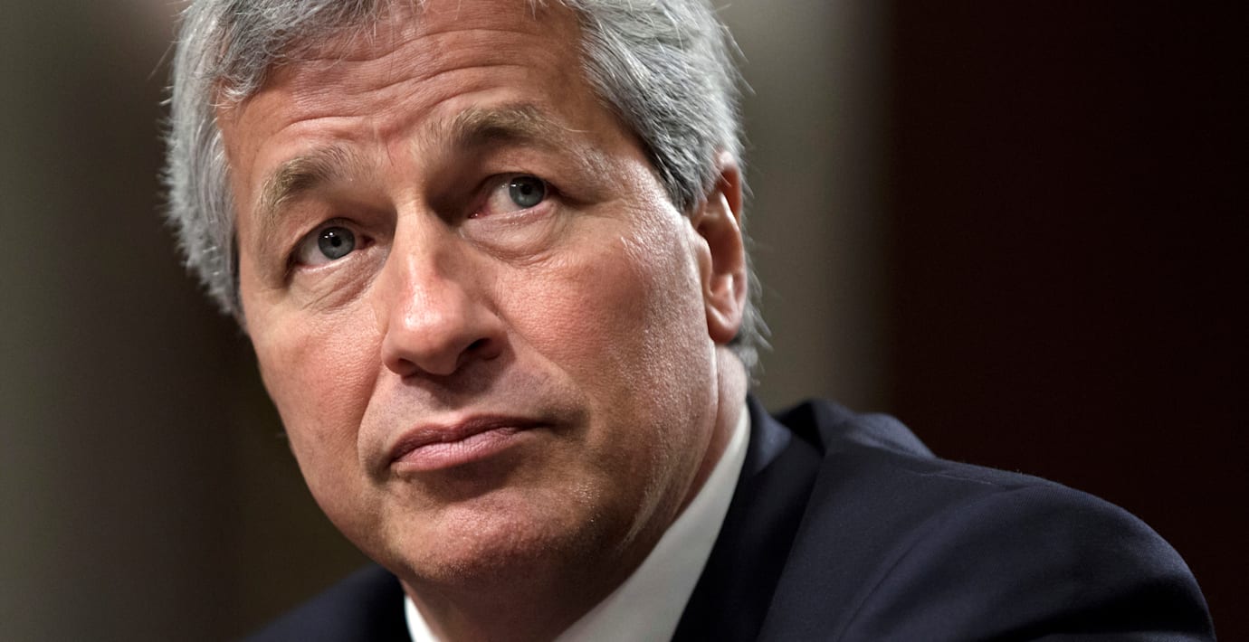 JP Morgans vd Jamie Dimon. Arkivbild.