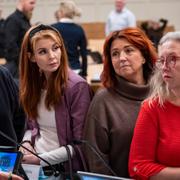 Robert Manea (KD), Louise Erixon (SD), Birgit Birgersson Brorsson (S) och Kith Mårtensson (M).