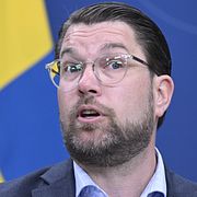 Sverigedemokraternas partiledare Jimmie Åkesson.
