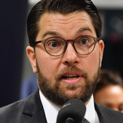 SD-ledaren Jimmie Åkesson. 