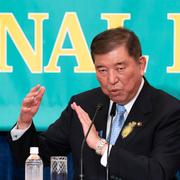  Japans premiärminister Shigeru Ishiba