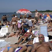 Arkivbild. Tofta strand utanför Visby på Gotland. 