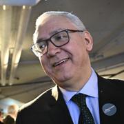 Atlas Copcos vd Vagner Rego. Arkivbild.