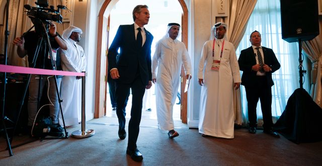 Antony Blinken i Qatar Ashley Landis / AP
