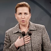 Den danska statsministern Mette Frederiksen.