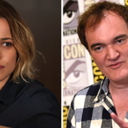 Skådespelaren Rachel McAdams i True detective och Quentin Tarantino.