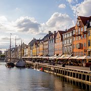 Nyhavn i København centrum.