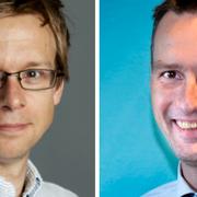 Medieforskaren Jonas Ohlsson & vd Martin Alsander