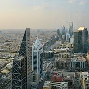 Arkivbild: Olaya-distriktet i huvudstaden Riyadh.