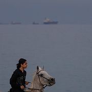 Arkivbild på Hormuzsundet, tagen den 11 mars.