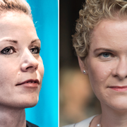 Anna König Jerlmyr (M), finansborgarråd/Karin Wanngård (S) 