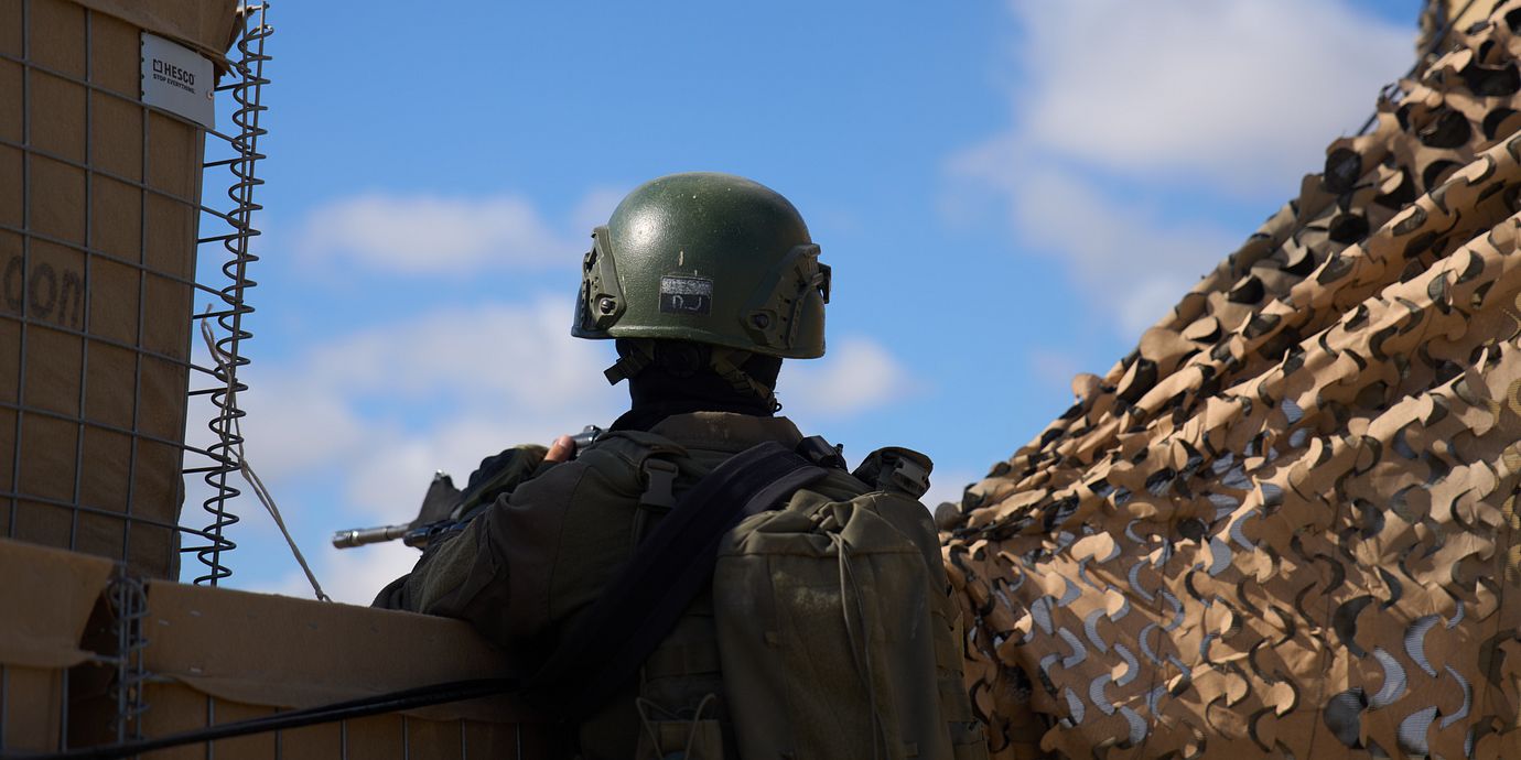 Anonym israelisk soldat.