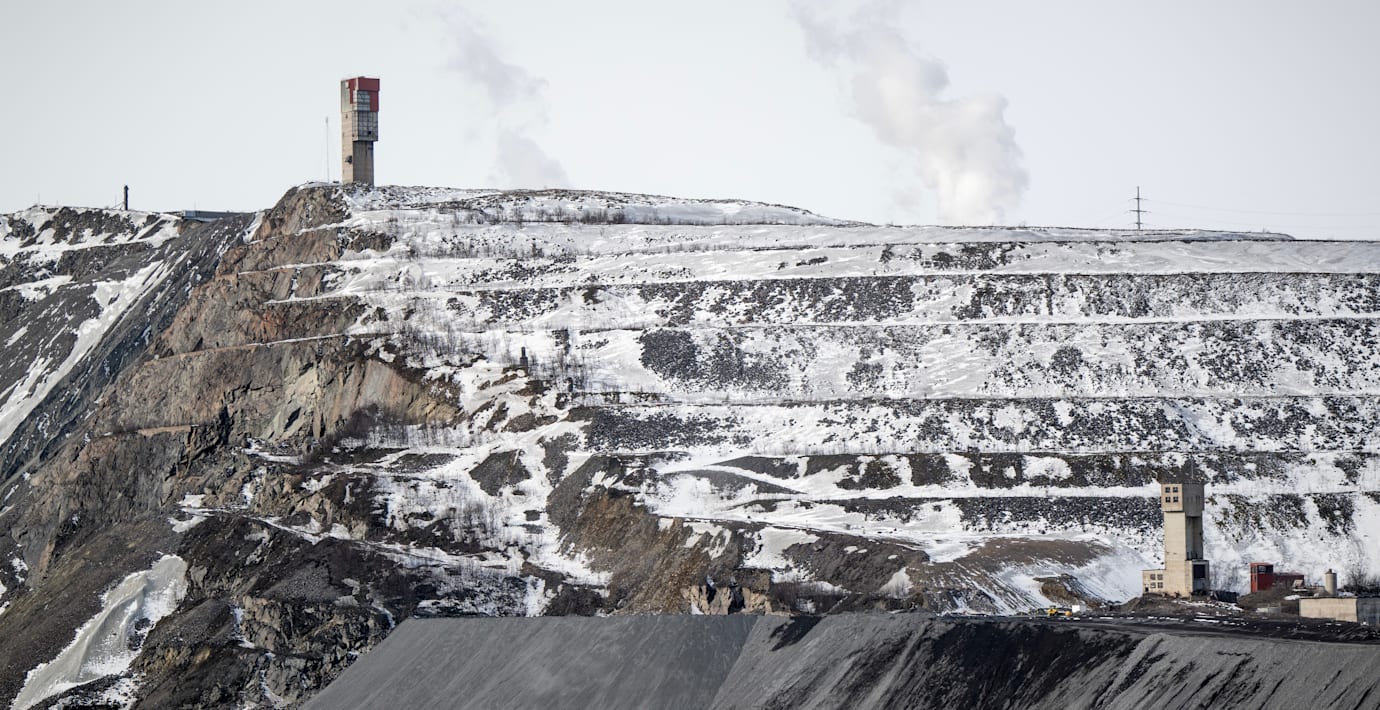 En illustrationsbild från LKAB:s gruva i Kiruna. 
