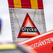 Arkivbild från en trafikolycka.