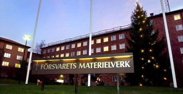 Försvarets materielverk (FMV). Janerik Henriksson / TT