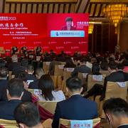 Kristalina Georgieva talade under China Development Forum i Beijing under helgen. 